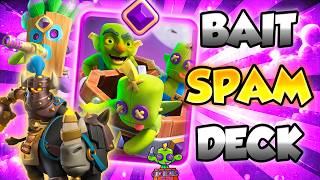 This Hero Dark Prince Goblin Barrel Bait Deck is BROKEN...