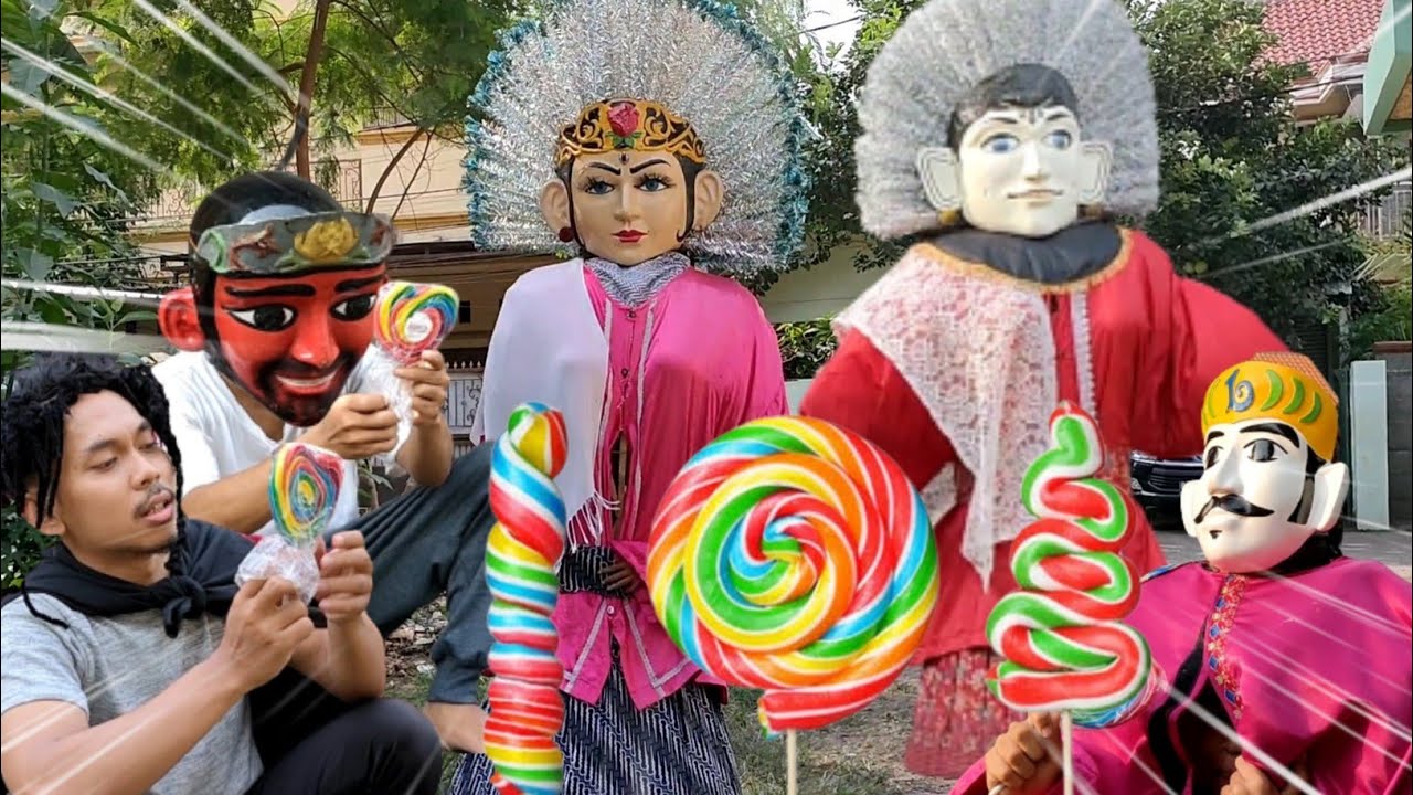 Ondel-Ondel Betawi | Ondel Bocil Rebutan Permen Lollipop | Remote Ajaib Part 8