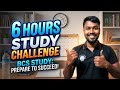 My 6 Hours Study Routine Vlog | A Day in My Life of a BCS ASPIRANT 📚🔥