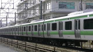 JR東日本　山手線E231系4ドア車【ﾄｳ552編成】試運転　大船駅通過