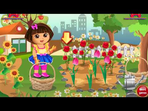 Dora Baby Caring And Love Flower - Game New Game Baby