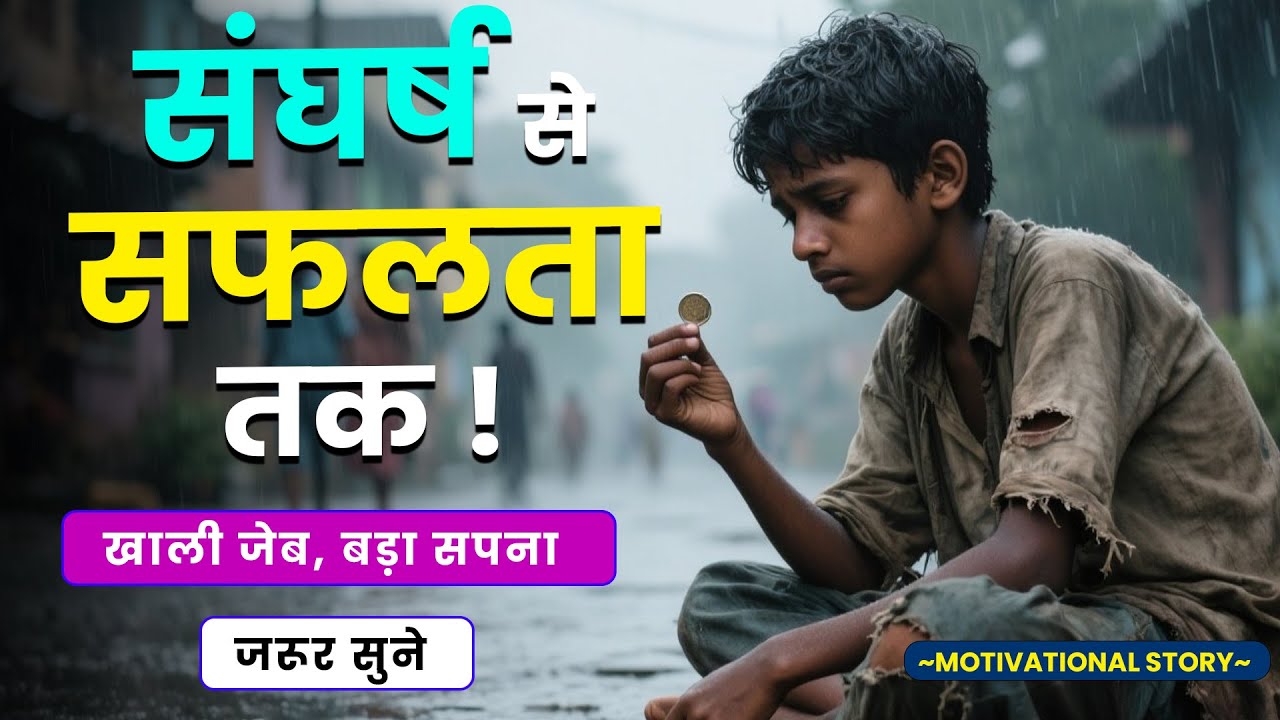 संघर्ष से सफलता तक | खाली जेब, बड़ा सपना | Struggle to Success | #trending #story
