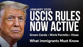 Big USCIS Changes in 2026 You Must Know | Green Card, EAD & Visa Timeline Updates