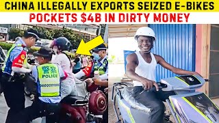 Chinas Great Ebike Robbery 8 Million Confiscated 4b Black Market U0026 Wheelchair Rebellion