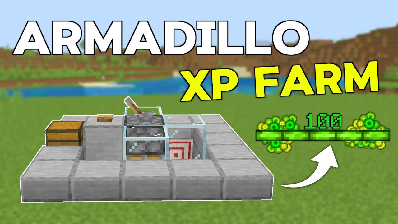 NEW ARMADILLO XP Farm In Minecraft 1.21 Bedrock! - YouTube