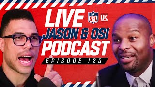 "Where Are My Super Bowl Rings?!" 🤣 | Jason and Osi Podcast LIVE | Episode 120 | NFL UK