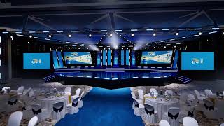 BRAC Bank 25 Years | 3D Visualization | 3D Design | Animation | stage design | Event management