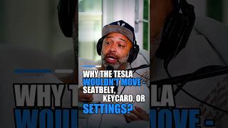 Why the Tesla wouldn’t move — seatbelt, keycard, or settings? | JBP Recut #Shorts