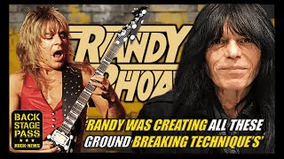 🔥Rudy Sarzo's Heartfelt Tribute: Remembering the Unforgettable Randy Rhoads🎸