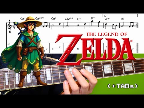 Zelda’s Lullaby – in Bossa Nova Jazz Style (SHEET MUSIC+TABs) - Koji Kondo