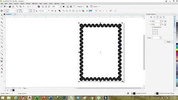 3D BORDER FANCY FRAME IN CORELDRAW BY VCE IN HINDI