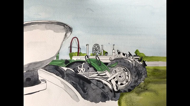 Agriculture Painting Demonstration Video by KC (Su...