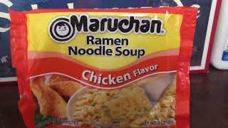 Maruchan Instant Ramen Chicken Flavor Review