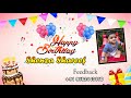 Birthday song malayalam | Shenza Shareef | Voice Media | Feedback: 9562443150