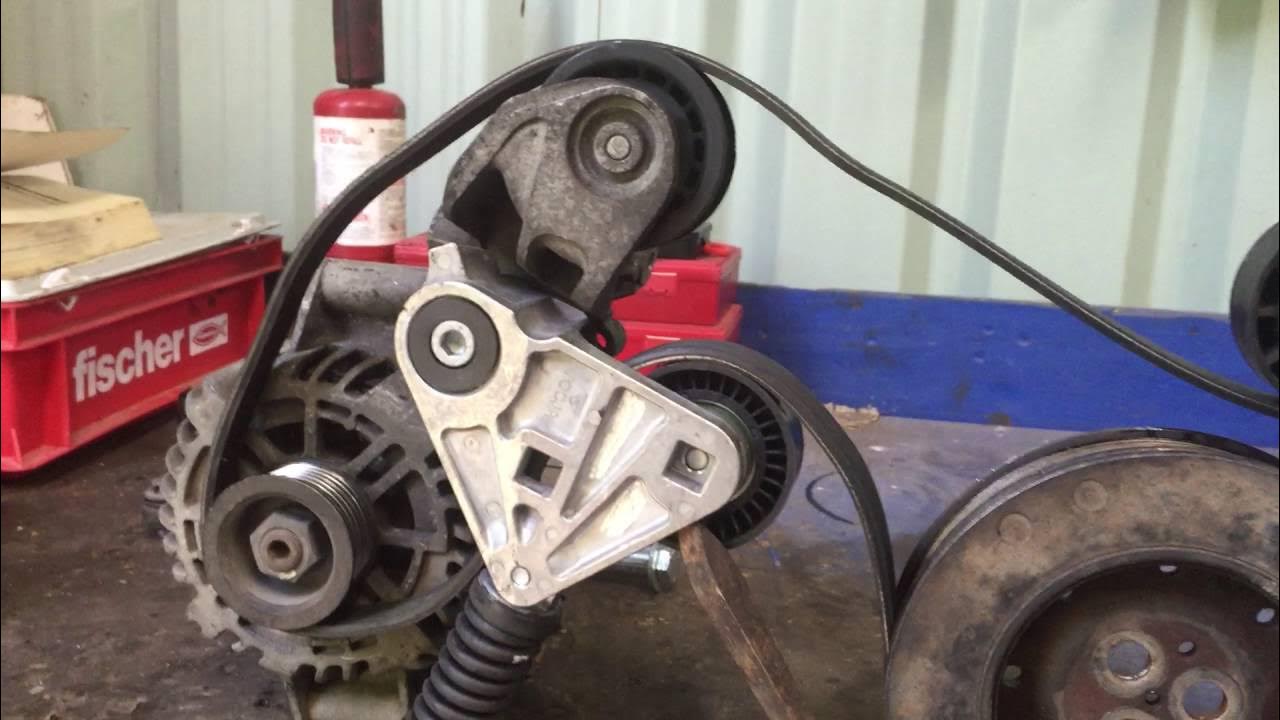 Как заменить генератор форд мондео Mondeo 2006 diesel aux belt route - YouTube