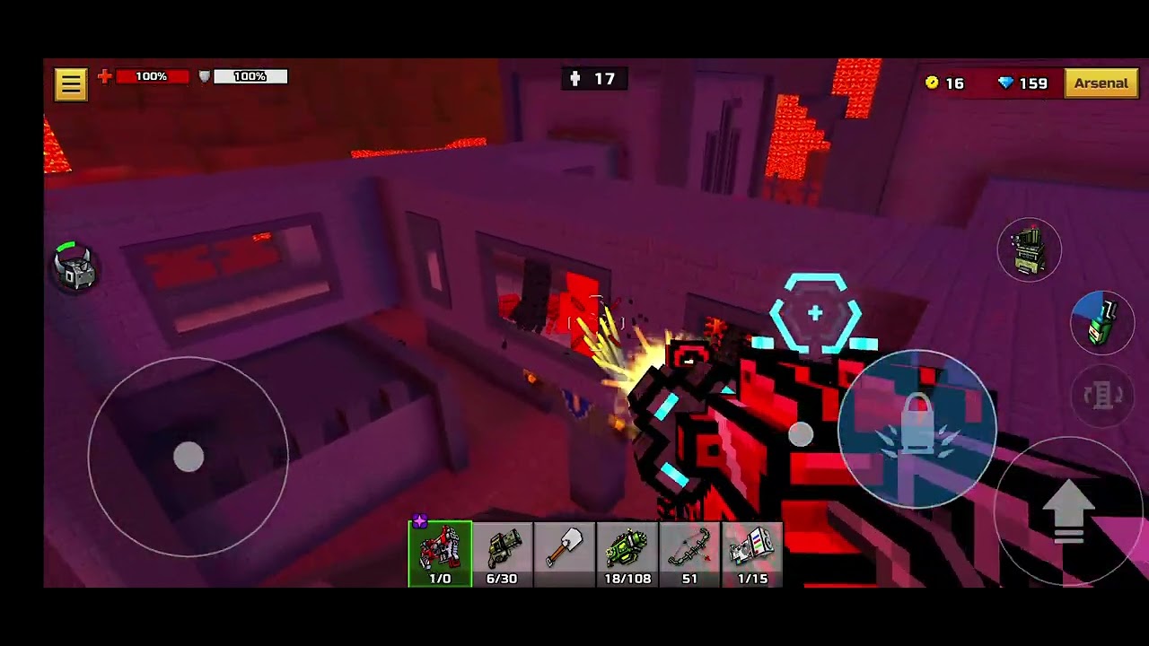 Castillo infernal, pixel gun 3d mundo2(campaña) - YouTube