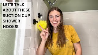 Let’s talk about these suction cup shower Hooks!