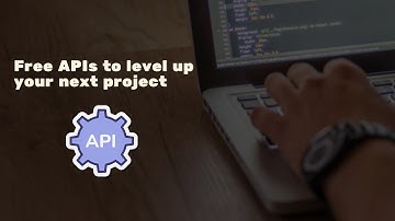 Free 🎉 APIs to level up 🚀 your next project