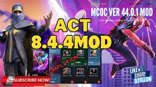 ACT 8.4.4 MOD | MCOC VER.44.0.1 MOD | LINK ⤋ #act8.4 #act8 #marvelcontestofchampion