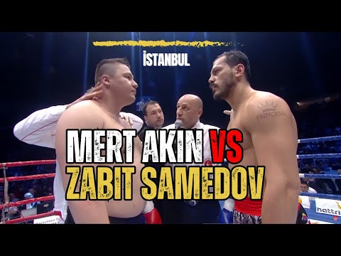 Mert Akın (Türkiye) ve Zabit Samedov (Azerbaycan) Ağır Sıklet Kickboks Maçı I Bilgehan Demir Anlatım