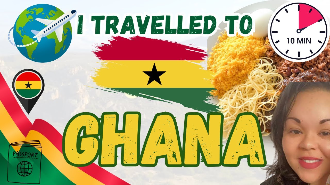 GHANA History FACTS and Authentic food at a local small business | Part 1