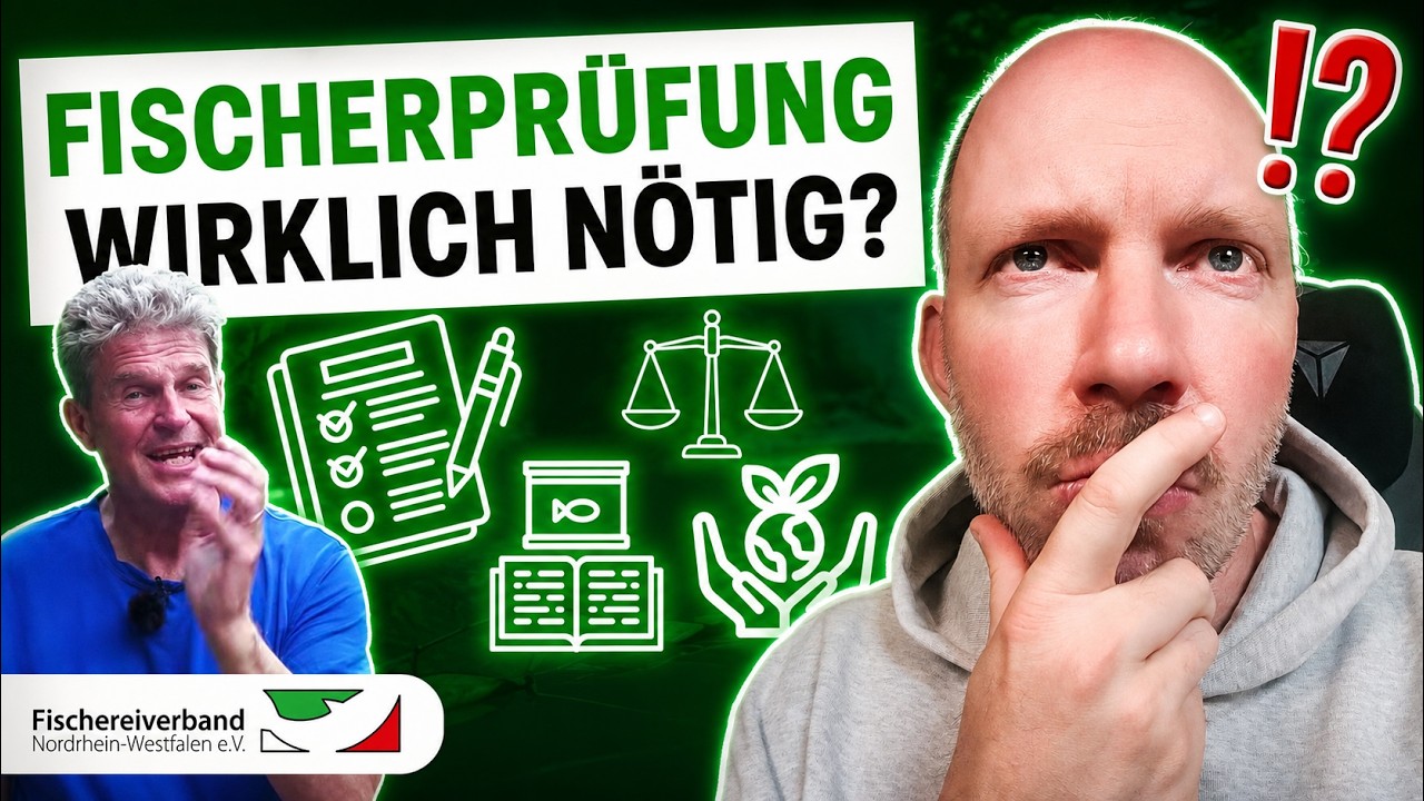 Brauchen ANGLER wirklich eine FISCHERPRÜFUNG?