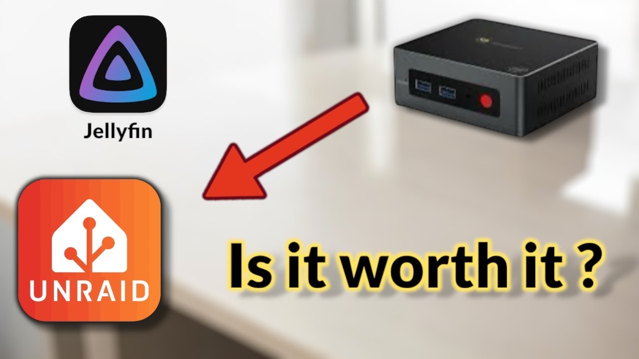 Budget Media Server: £40 Mini PC + Unraid + Jellyfin – Worth It? - YouTube