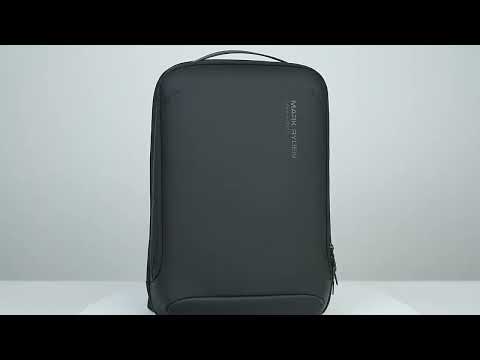 Рюкзак Mark Ryden MR9008 SJ 17.3" - Противоударный с жестким корпусом и USB, видео 1