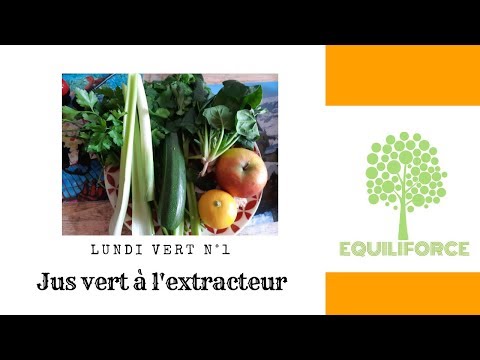 💚lundi-vert-n°1-:-jus-vert-à-l'extracteur-(épinards,-céleri,-persil,-courgette,-citron,-pomme...)