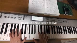 My peace I give unto you - Keith Routlege by bestsuny