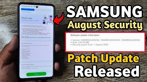 Samsung Released August Security Patch Update For 3 Devices 🔥 | A50 A50s A51 A52 A52S A71 A21S  M21