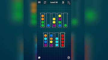 Ball Sort Puzzle Level 44