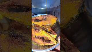 Hilsa fish fry ||  llish Mach Bhaja ||  Bengali recipe shortvideo viral