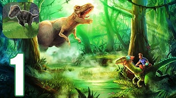 Dino Tamers - Gameplay Walkthrough Part 1 - Tutorial (ios,Android)