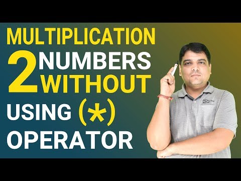How to Multiply 2 Numbers Without Using * operator in C | C Language Tutorial in Hindi