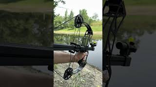 Immersive Compound Bow Balloon Challenge #archery #thatrecurvearcher #outdoors #lifeisbutadream