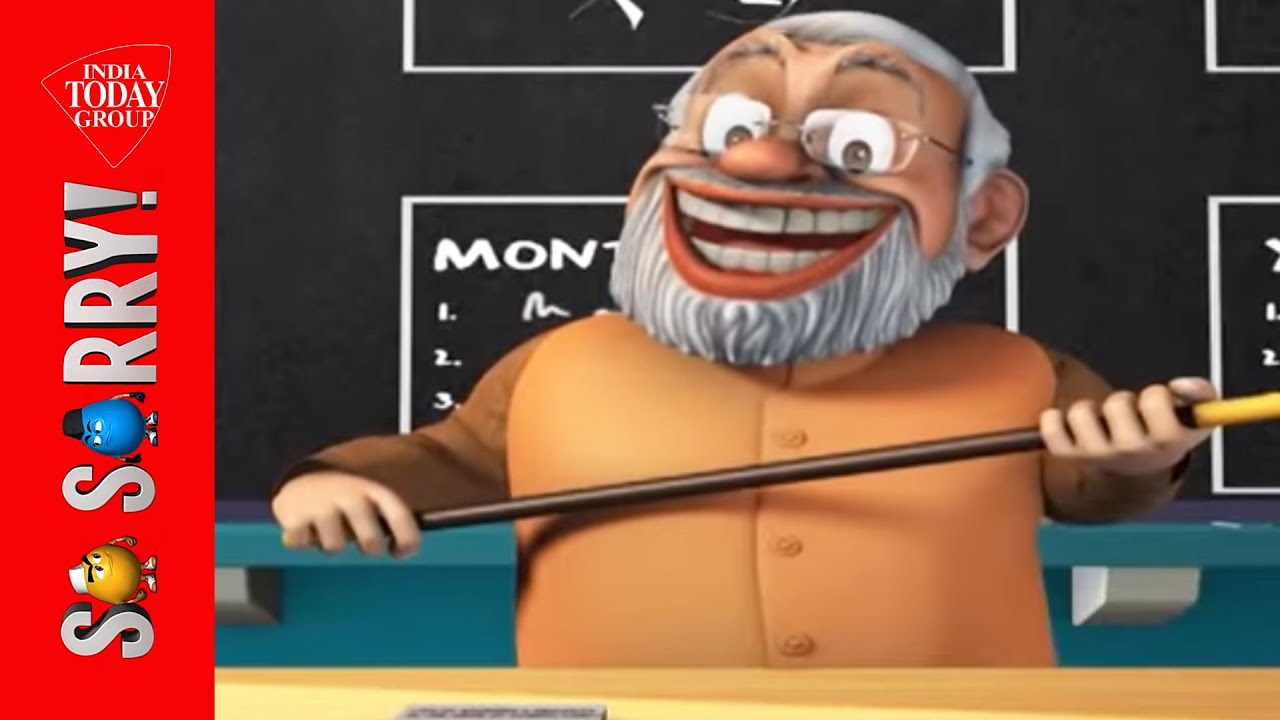 So Sorry:Modi starts cleaning India !