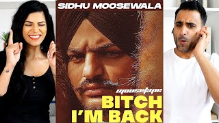 B*tch I'm Back (Official Audio) - Sidhu Moose Wala | Moosetape | REACTION!!