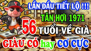 Tân Hợi 1971 Từ 56 Tuổi Về Già : GIÀU CÓ hay CƠ CỰC - Bí Mật Hậu Vận, Lần Đầu Được Tiết Lộ !!!