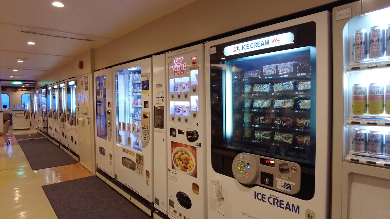 Торговый автомат Ресторан на море/океане Tokyu Ferry 