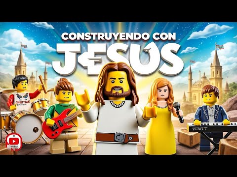 BUILDING WITH JESUS! A LEGO CHILDREN'S SONG FULL OF FAITH AND FUN! 🧱✨