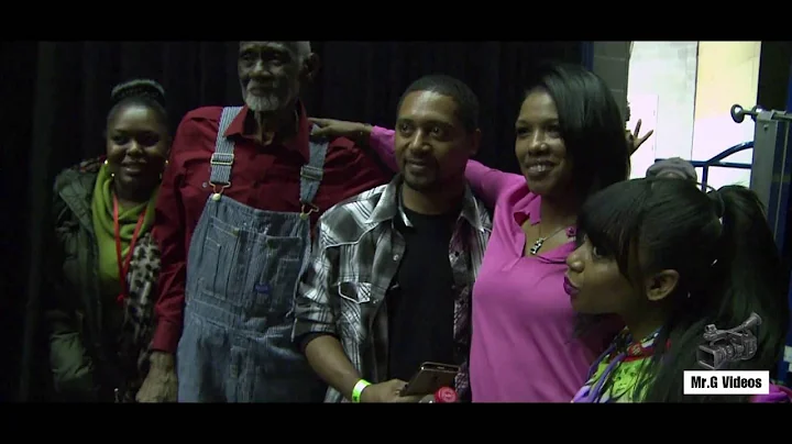 Dr Sebi with Lisa Lopes family and Ronald Devoe from New Edition