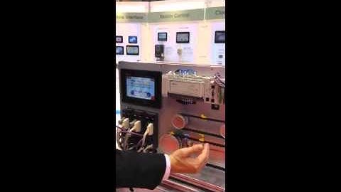 Not Just a Servo - IMTS 2014 Delta A2 Linear Flying Shear Demo