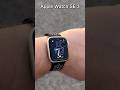 Apple Watch SE 3 and Nike Watch Face and Silicone Strap⚡️ #shorts #trending #apple #viral #video