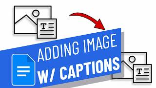 Adding an image with caption and hyperlink in Google Docs