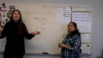Measurement Conversions with Ratio Tables 1