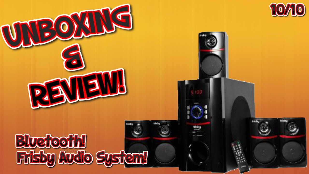 Frisby FS-5010BT 5.1 Surround Sound Unboxing & Review! - YouTube