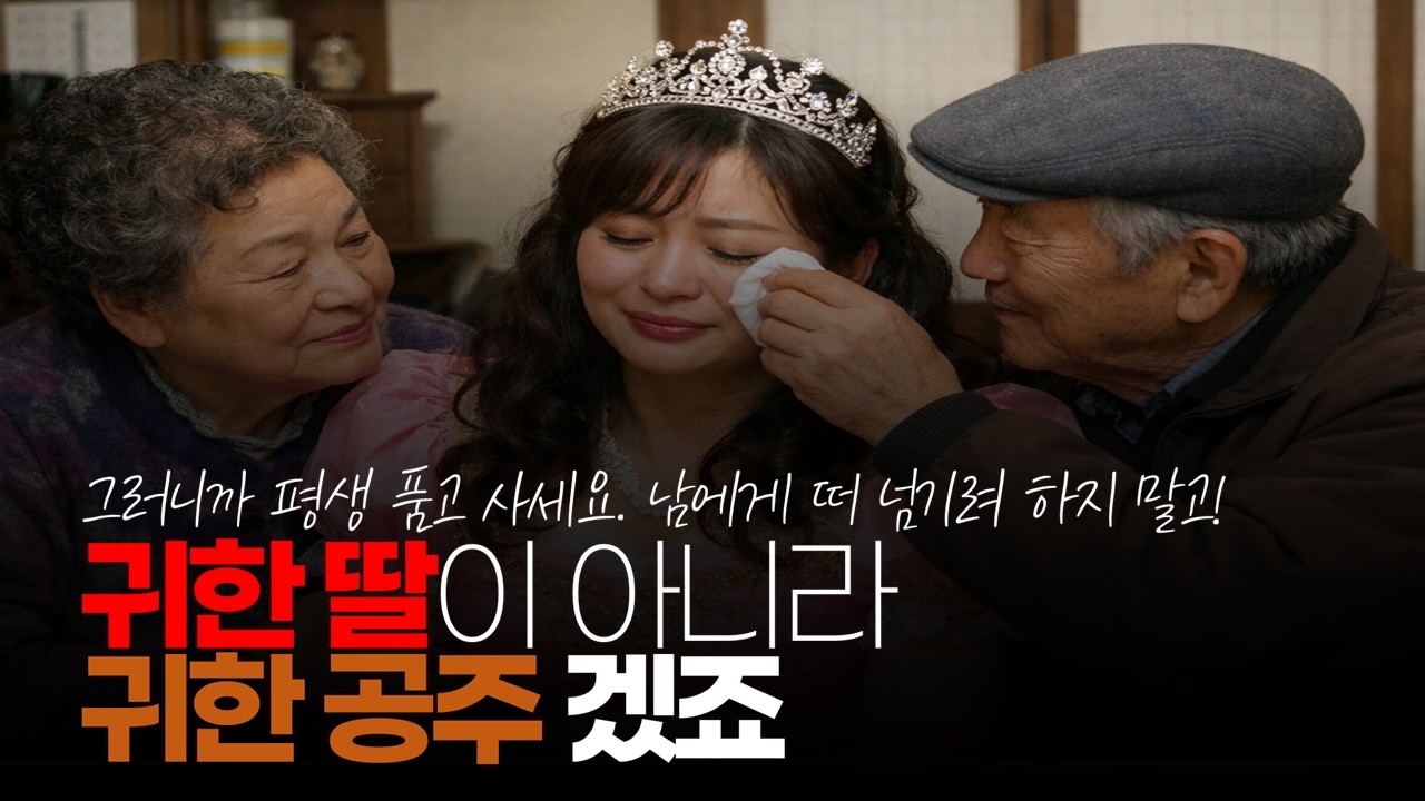 (※시청자댓글) 귀한 딸이 아니라 귀한 공주겠죠? #딸가진부모 #귀한딸 #586딜러