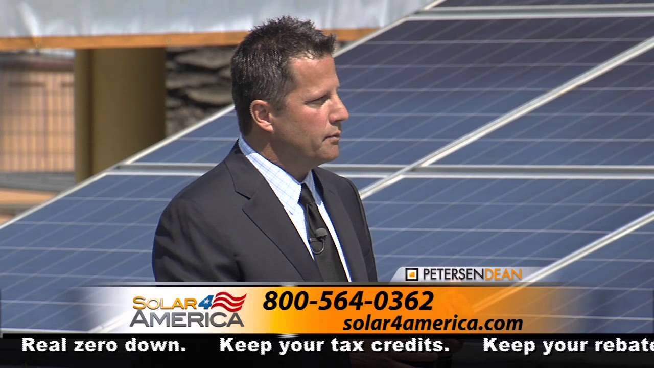 PetersenDean Solar 4 America Jobs 9.17.13 YouTube