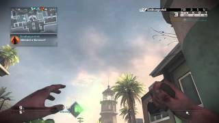 Call of duty Ghost throwing knife long shot